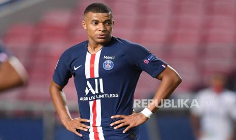  Penyerang PSG, Kylian Mbappe 