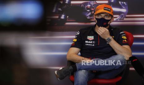 Pembalap Red Bull Max Verstappen dari Belanda.