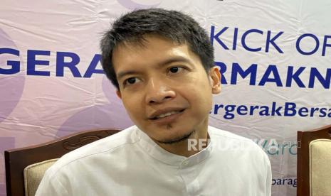 Public Figure & Representatif Musawarah, Dimas Seto menghadiri acara ‘Bergerak Bermakna Bersama 2000 Masjid’ di Gedung DMI Jakarta Timur, Senin (13/3/2023). 