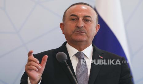  Menteri Luar Negeri Turki Mevlut Cavusoglu.