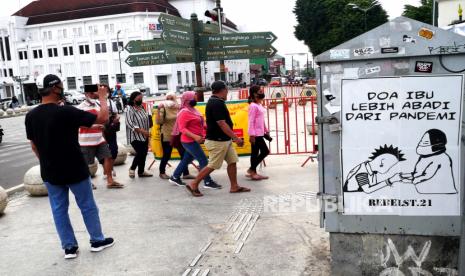 Provinsi Yogyakarta diminta waspadai lonjakan Covid-19 karena marak wisatawan. Ilustrasi Yogyakarta 