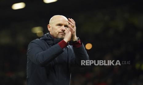  Pelatih kepala Manchester United Erik ten Hag