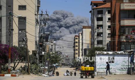 Serangan Israel di Jalur Gaza. 