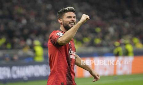 Penyerang AC Milan Olivier Giroud akan bergabung dengan Los Angeles FC di MLS