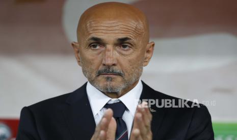 Pelatih Italia Luciano Spalletti.