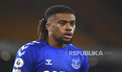 Alex Iwobi dari Everton.