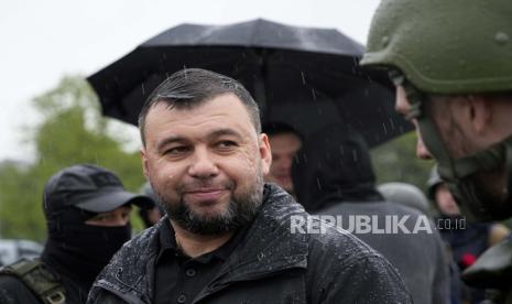 Pemimpin Donetsk, Denis Pushilin. Menurut Pushilin, kerja sama bilateral dengan Korea Utara akan menguntungkan kedua belah pihak.