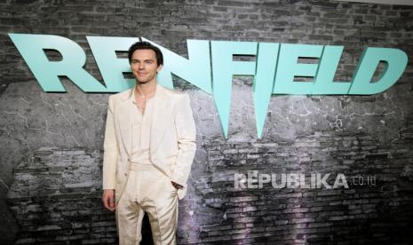 Aktor Nicholas Hoult saat menghadiri premiere film Renfield di Museum of Modern Art, New York, AS, 28 Maret 2023. Hoult dikabarkan akan berperan sebagai Lex Luthor di Superman: Legacy.