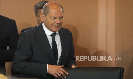 Kanselir Jerman Olaf Scholz mengumpulkan pengusaha dan perwakilan serikat buruh untuk mengatasi dampak kenaikan harga dan mencegah inflasi semakin memburuk