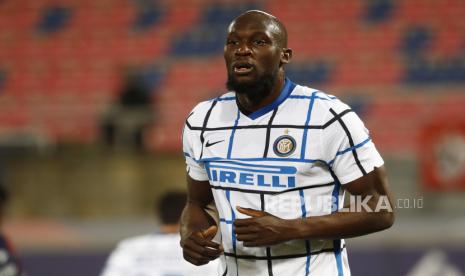 Striker Inter Milan, Romelu Lukaku.