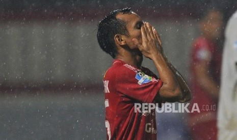 Gelandang Persija Jakarta Riko Simanjuntak.