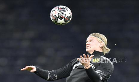 Striker Borussia Dortmund Erling Haaland.