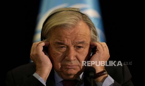  Sekretaris Jenderal Perserikatan Bangsa-Bangsa Antonio Guterres 