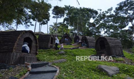 awasan wisata Lekung Langit 2 di Kemiling, Bandar Lampung, Lampung. Kunjungan wisata di Bandar Lampung meningkat 30 persen selama libur Lebaran 2024.