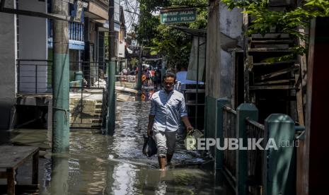 Banjir rendam desa Keude dan Buket di wilayah Aceh Timur (Foto: ilustrasi banjir)