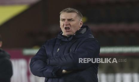 Pelatih kepala Aston Villa Dean Smith 