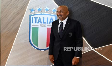 Pelatih timnas Italia, Luciano Spalletti.