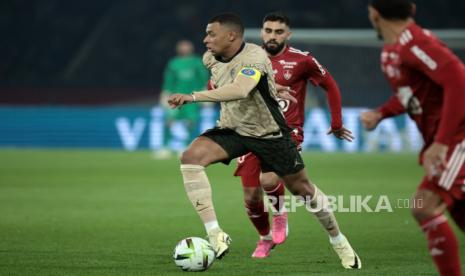 Penyerang PSG Kylian Mbappe 