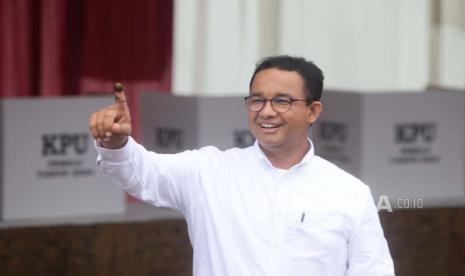 Calon Presiden nomor urut 1 Anies Baswedan. Waka Timnas Amin, Tom Lembong sebut suara Anies-Muhaimin dikawal sistem internal.