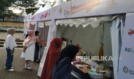 ilustrasi Bazar Ramadhan.