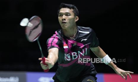 Pebulu tangkis tunggal putra Indonesia, Jonatan Christie.