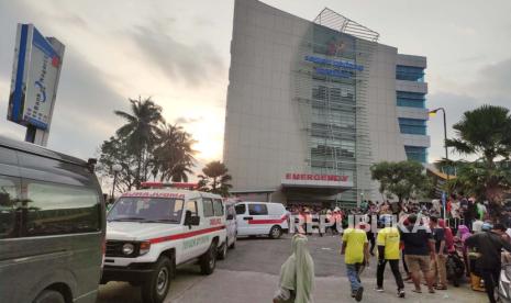 Suasana terkini Semen Padang Hospital pascaledakan, Selasa (30/1/2024)