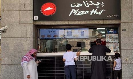 Gerai restoran cepat saji Pizza Hut di Arab Saudi. (ilustrasi)