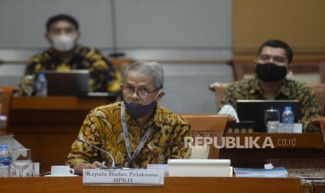 Kepala Badan Pelaksana Badan Pengelola Keuangan Haji (BPKH) Anggito Abimanyu 