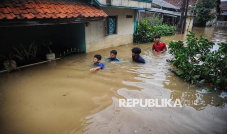 Banjir Bekasi (Ilustrasi)