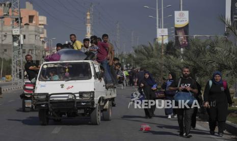 Menteri Pertahanan Israel Yoav Gallant mengatakan bahwa pasukan militer dikerahkan “di jantung Gaza City