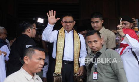 Calon presiden (capres) nomor urut 1, Anies Rasyid Baswedan.