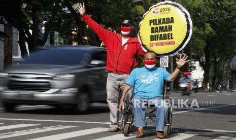 Wakil Presiden Ma'ruf Amin meminta Pemerintah Daerah mendukung terwujudnya program program inklusi bagi penyandang disabilitas. Menurut Wapres, ini penting untuk memastikan penyandang disabilitas dapat memperoleh hal-hal yang sama ssebagai warga negara.