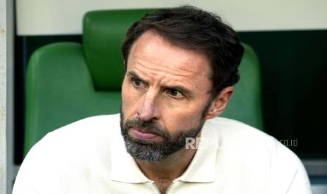 Pelatih Inggris Gareth Southgate.