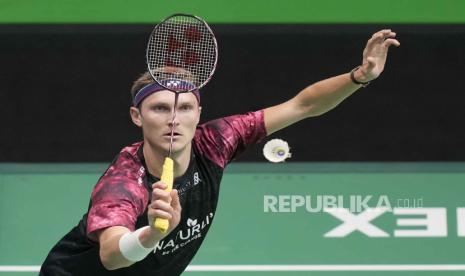 Pebulu tangkis nomor satu dunia asal Denmark, Viktor Axelsen.