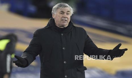 Ancelotti tak Menyesal Tersingkir dari Piala Carabao. Manajer Everton Carlo Ancelotti