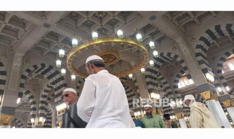 Suasana Raudhah, Masjid Nabawi.