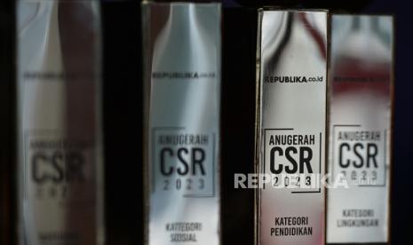 Republika menggelar Anugerah CSR 2023 di Jakarta, Kamis (26/10/2023). Anugerah ini merupakan ajang untuk memberikan apresiasi kepada perusahaan yang dinilai berperan penting dalam menggiatkan program tanggung jawab sosial perusahaan.