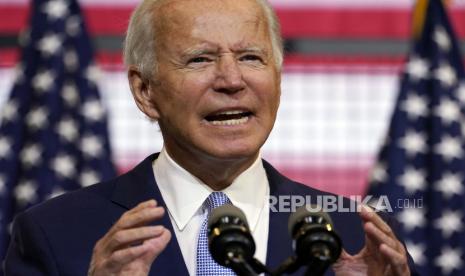  Calon presiden dari Partai Demokrat, Mantan Wakil Presiden Joe Biden.