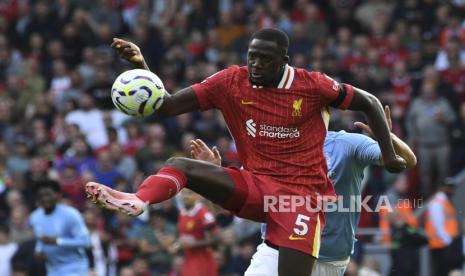 Pemain Liverpool Ibrahima Konate 