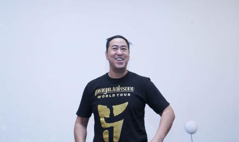 Kunjungan Pandji Pragiwaksono dan Popon Kerok di VIVA.co.id 