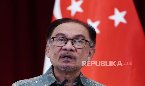 PM Malaysia Anwar Ibrahim dalam pidatonya membahas soal Gus Miftah dan penjual teh.