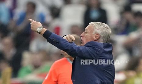 Pelatih timnas Prancis, Didier Deschamps.