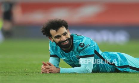 Penyerang Liverpool Mohamed Salah.