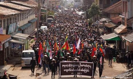 Handout/SHWE PHEE MYAY NEWS AGENCY/AFP