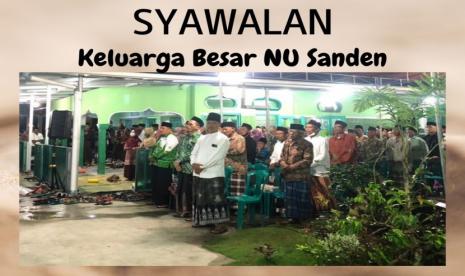 MWC NU Sanden Gelar Syawalan