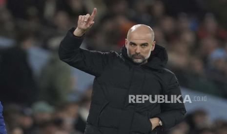 Pelatih kepala Manchester City Pep Guardiola