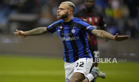 Pemain Inter Milan Federico Dimarco