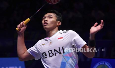 Jonatan Christie juara All England 2024.