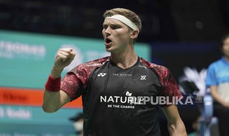 Pebulu tangkis nomor satu dunia asal Denmark, Viktor Axelsen.