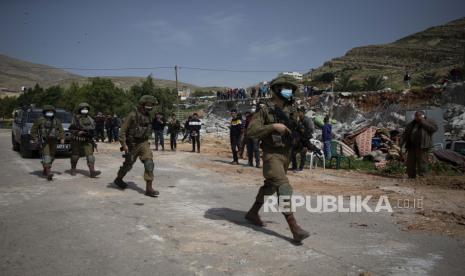 Tentara Israel melukai para pengunjuk rasa warga Palestina, Ilustrasi Israel